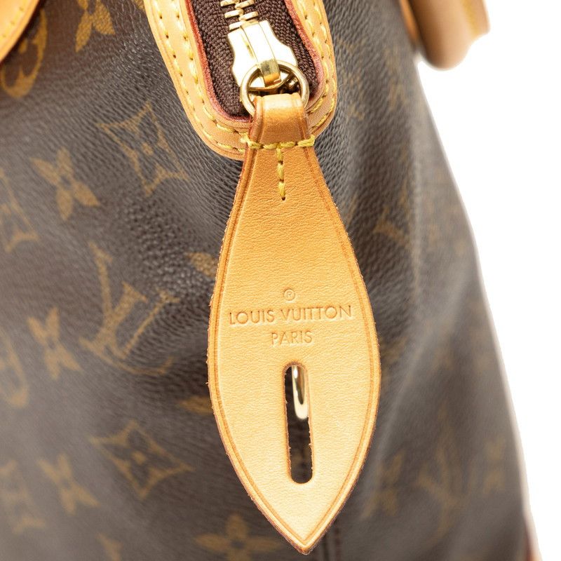 Louis Vuitton Louis Vuitton Louis Vuitton Monogram Lockit Handbag M40102 Brown PVC Leather Canvas Handbag M40102 in Great Condition Size ONE SIZE - 5 Thumbnail