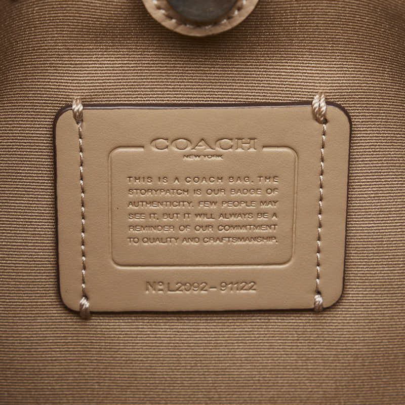 Coach Coach Coach Leather Handbag 2WAY 91122 Pink Leather Handbag 91122 in Great Condition Size ONE SIZE - 9 Thumbnail