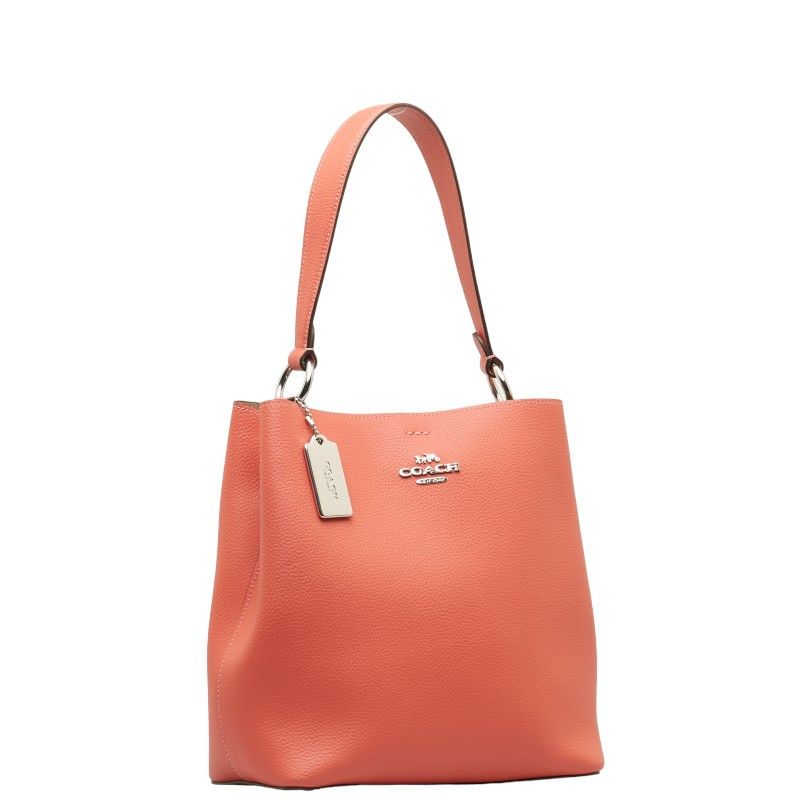 Coach Coach Coach Leather Handbag 2WAY 91122 Pink Leather Handbag 91122 in Great Condition Size ONE SIZE - 2 Thumbnail