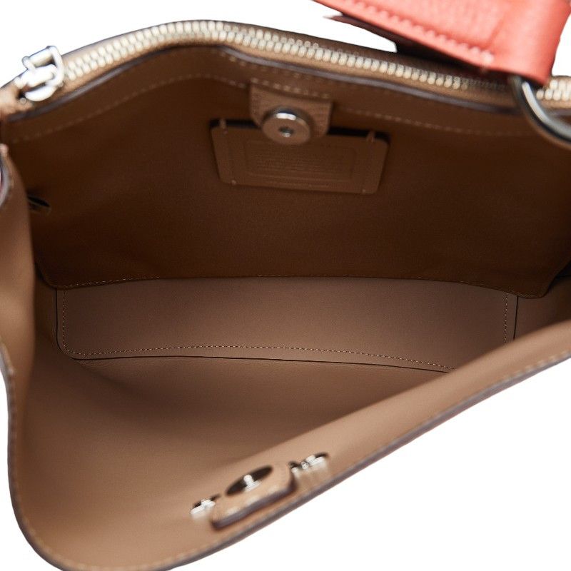 Coach Coach Coach Leather Handbag 2WAY 91122 Pink Leather Handbag 91122 in Great Condition Size ONE SIZE - 7 Thumbnail