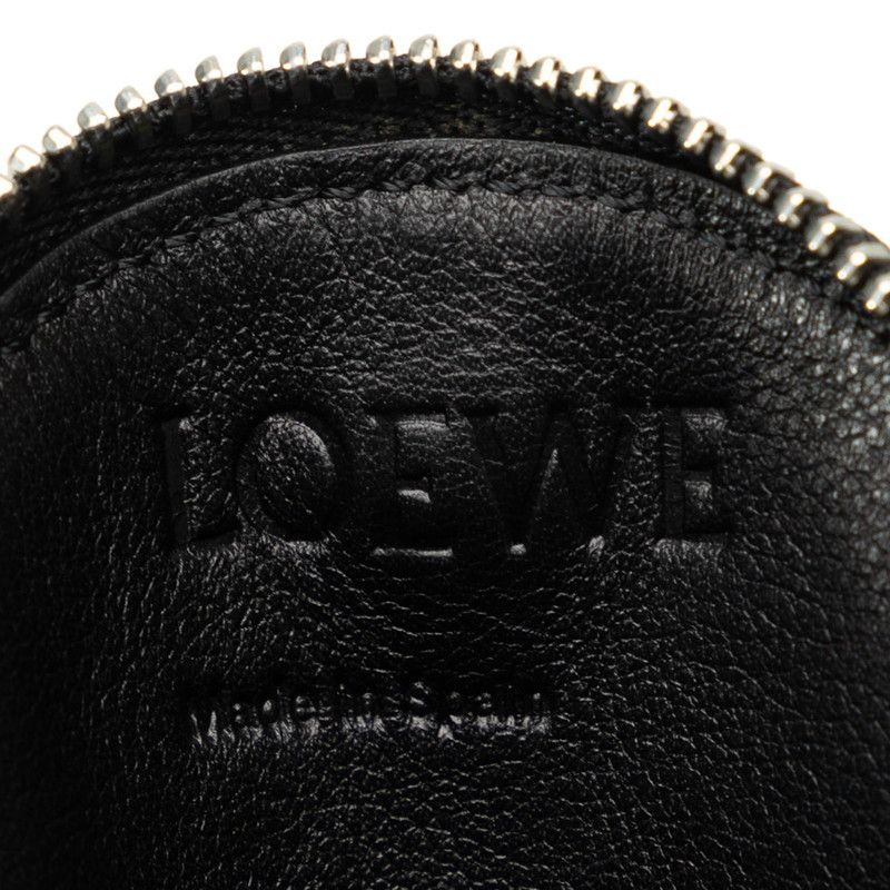 Loewe Loewe Loewe Leather Anagram Border Coin Case Leather Coin Case in Very Good Condition Size ONE SIZE - 9 Thumbnail