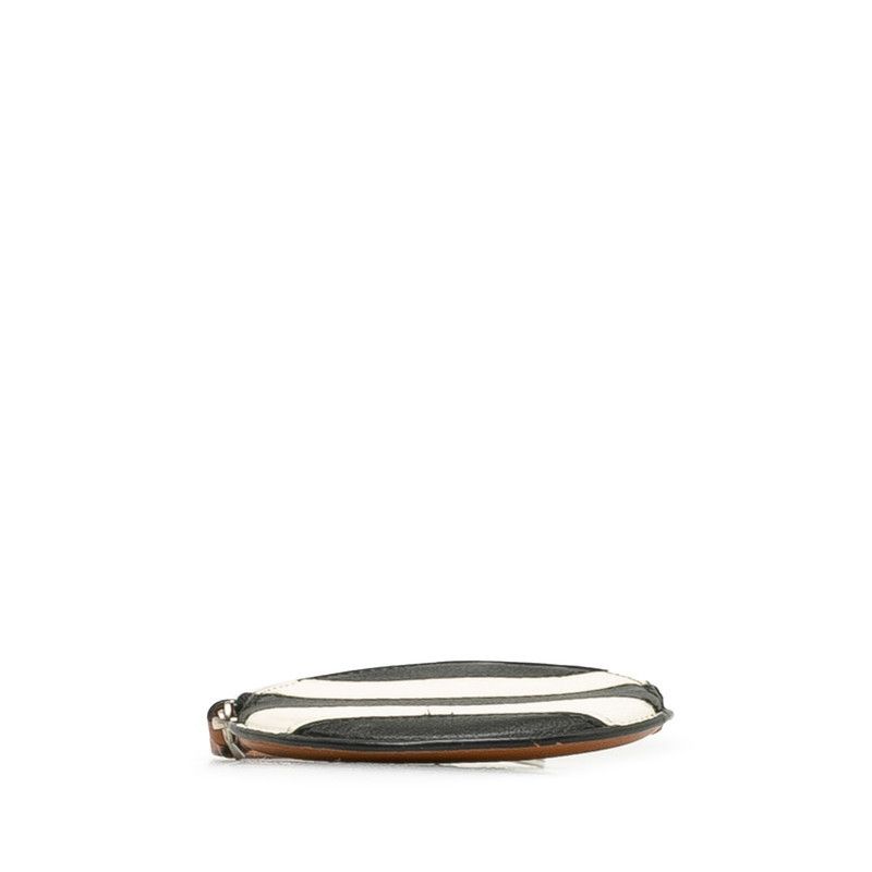 Loewe Loewe Loewe Leather Anagram Border Coin Case Leather Coin Case in Very Good Condition Size ONE SIZE - 4 Thumbnail