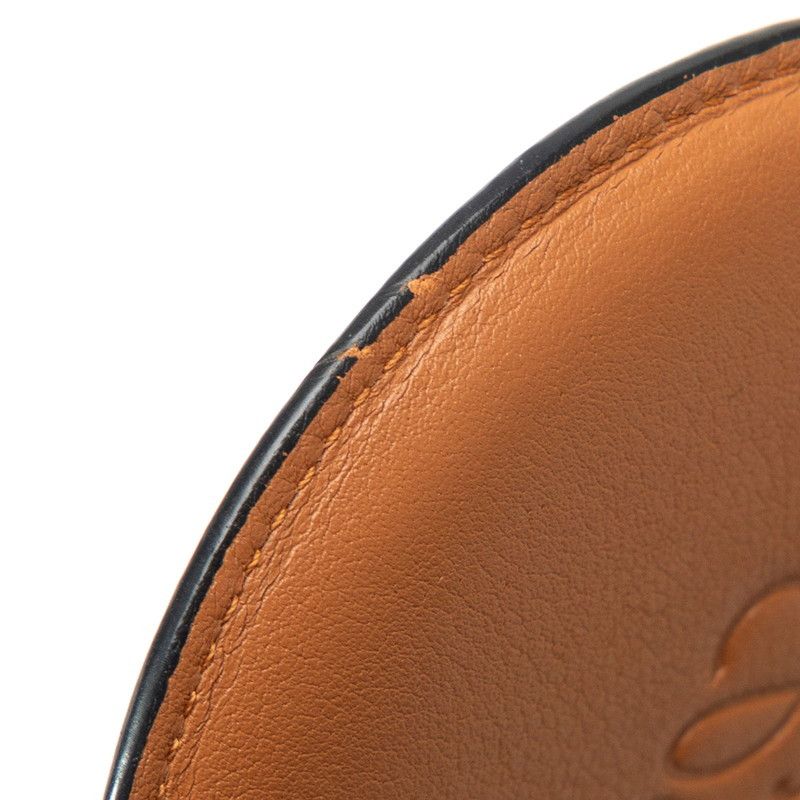 Loewe Loewe Loewe Leather Anagram Border Coin Case Leather Coin Case in Very Good Condition Size ONE SIZE - 6 Thumbnail