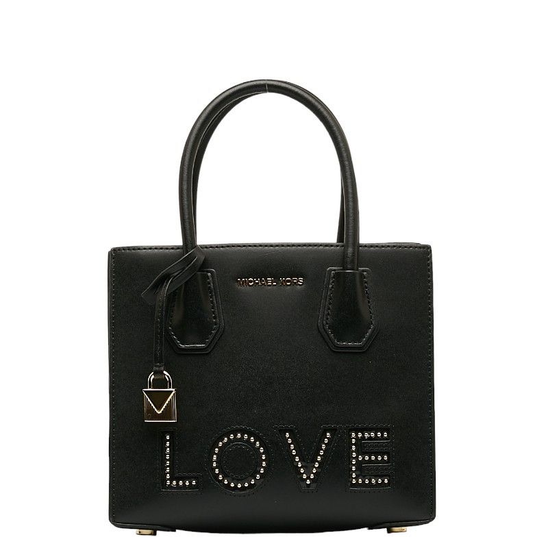 Michael Kors Michael Kors Michael Kors Mercer LOVE Studs Leather Handbag 30H7GM9M6O Leather Handbag 30H7GM9M6O in Very Good Condition Size ONE SIZE - 2 Thumbnail