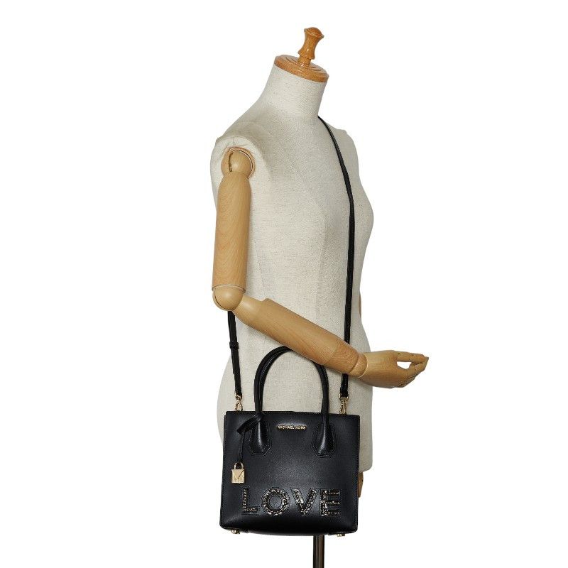 Michael Kors Michael Kors Michael Kors Mercer LOVE Studs Leather Handbag 30H7GM9M6O Leather Handbag 30H7GM9M6O in Very Good Condition Size ONE SIZE - 12 Thumbnail