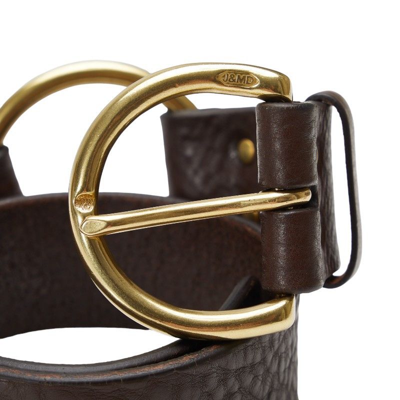 Other Other J&M Davidson Leather Belt 28/70 Brown Leather Belt in Very Good Condition Size ONE SIZE - 6 Thumbnail