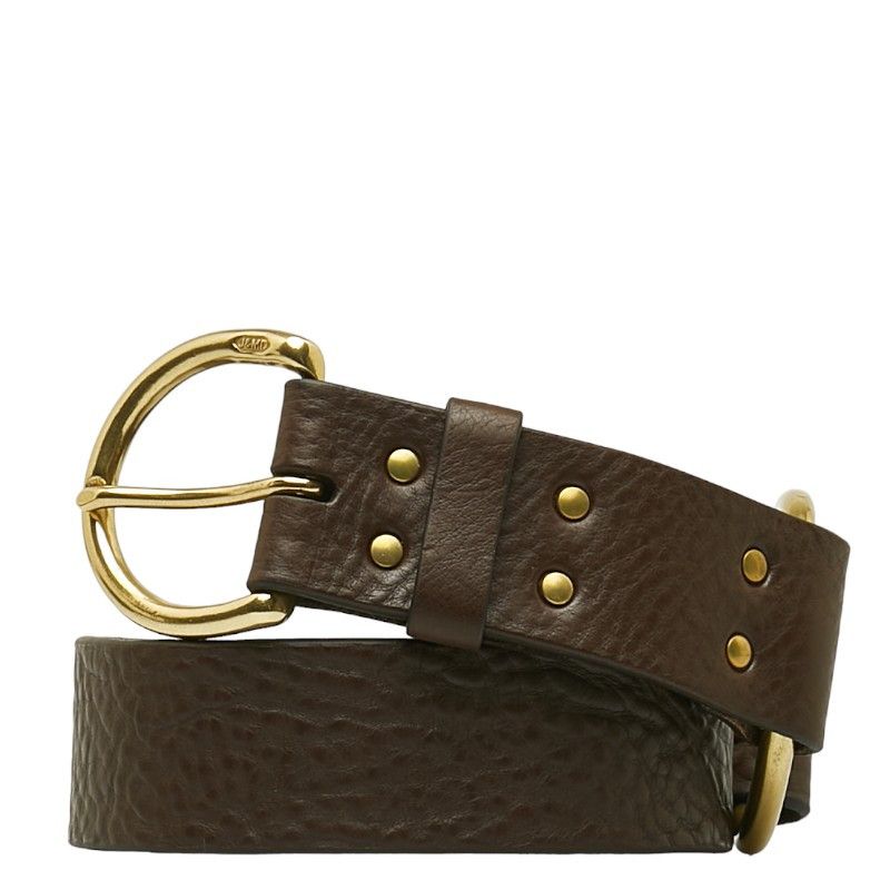 Other Other J&M Davidson Leather Belt 28/70 Brown Leather Belt in Very Good Condition Size ONE SIZE - 2 Thumbnail
