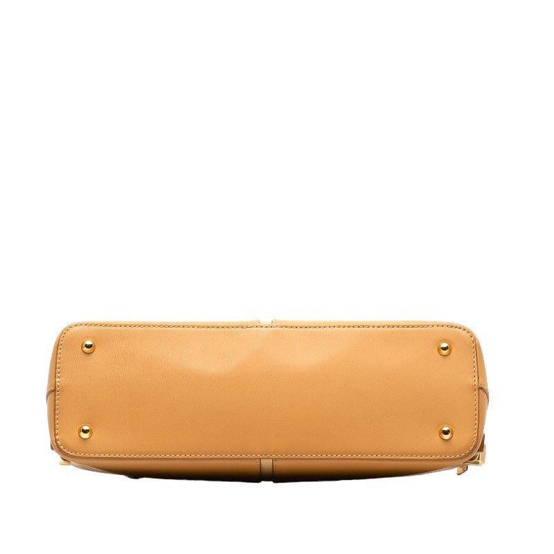 Burberry Burberry Burberry Leather Nova Check Logo Embossed Shoulder Bag Leather Shoulder Bag in Very Good Condition Size ONE SIZE - 4 Thumbnail