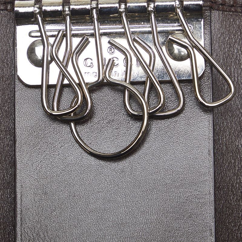 Gucci Gucci Gucci GG Canvas Interlocking G Key Case 181680 Canvas Key Holder 181680 in Great Condition Size ONE SIZE - 6 Thumbnail