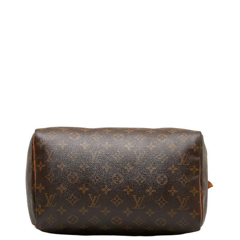 Louis Vuitton Louis Vuitton Louis Vuitton Monogram Speedy 30 Handbag M41526 Brown PVC Leather Canvas Handbag M41526 in Good Condition Size ONE SIZE - 4 Thumbnail