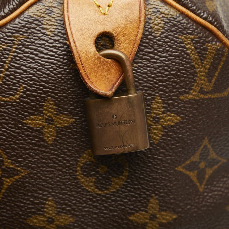 Louis Vuitton Louis Vuitton Louis Vuitton Monogram Speedy 30 Handbag M41526 Brown PVC Leather Canvas Handbag M41526 in Good Condition Size ONE SIZE - 10 Thumbnail