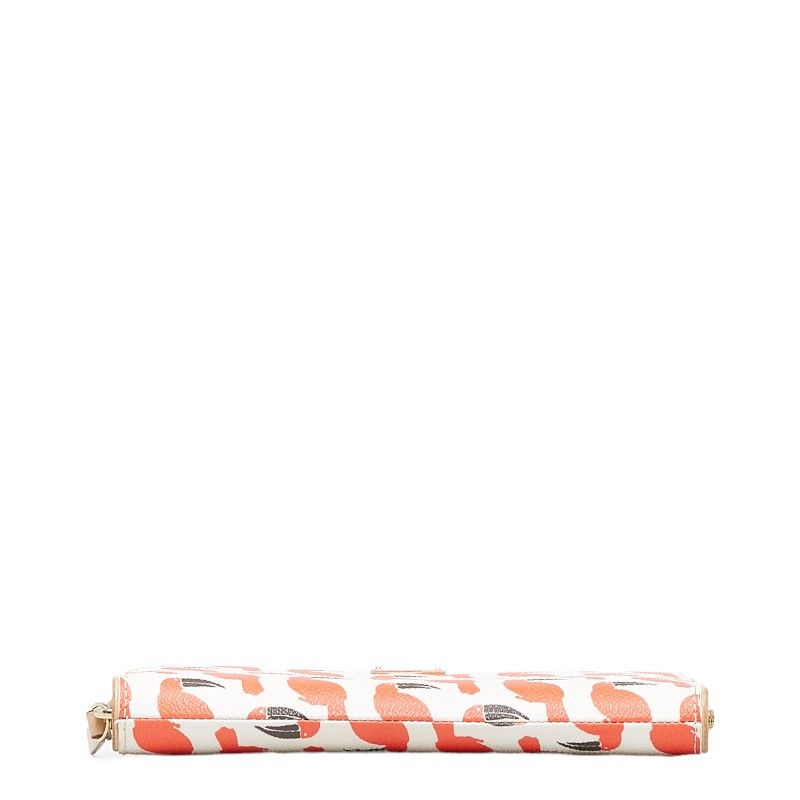 Kate Spade Kate Spade Kate Spade Bird Pattern PVC Leather Zip-Around Wallet Plastic Long Wallet in Good Condition Size ONE SIZE - 4 Thumbnail