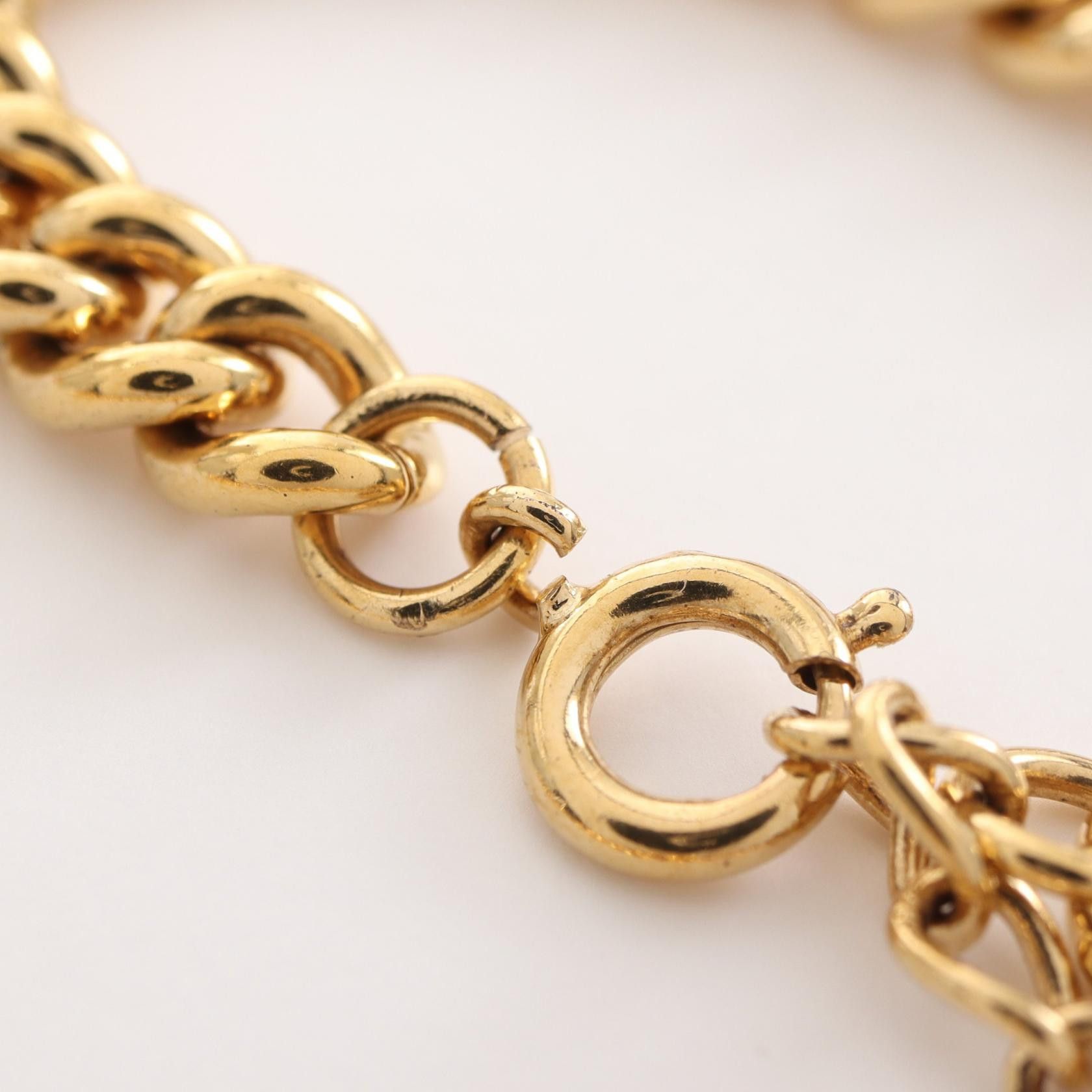 Dior Dior Rhinestone Chain Necklace Metal Necklace in Great Condition Size ONE SIZE - 8 Thumbnail