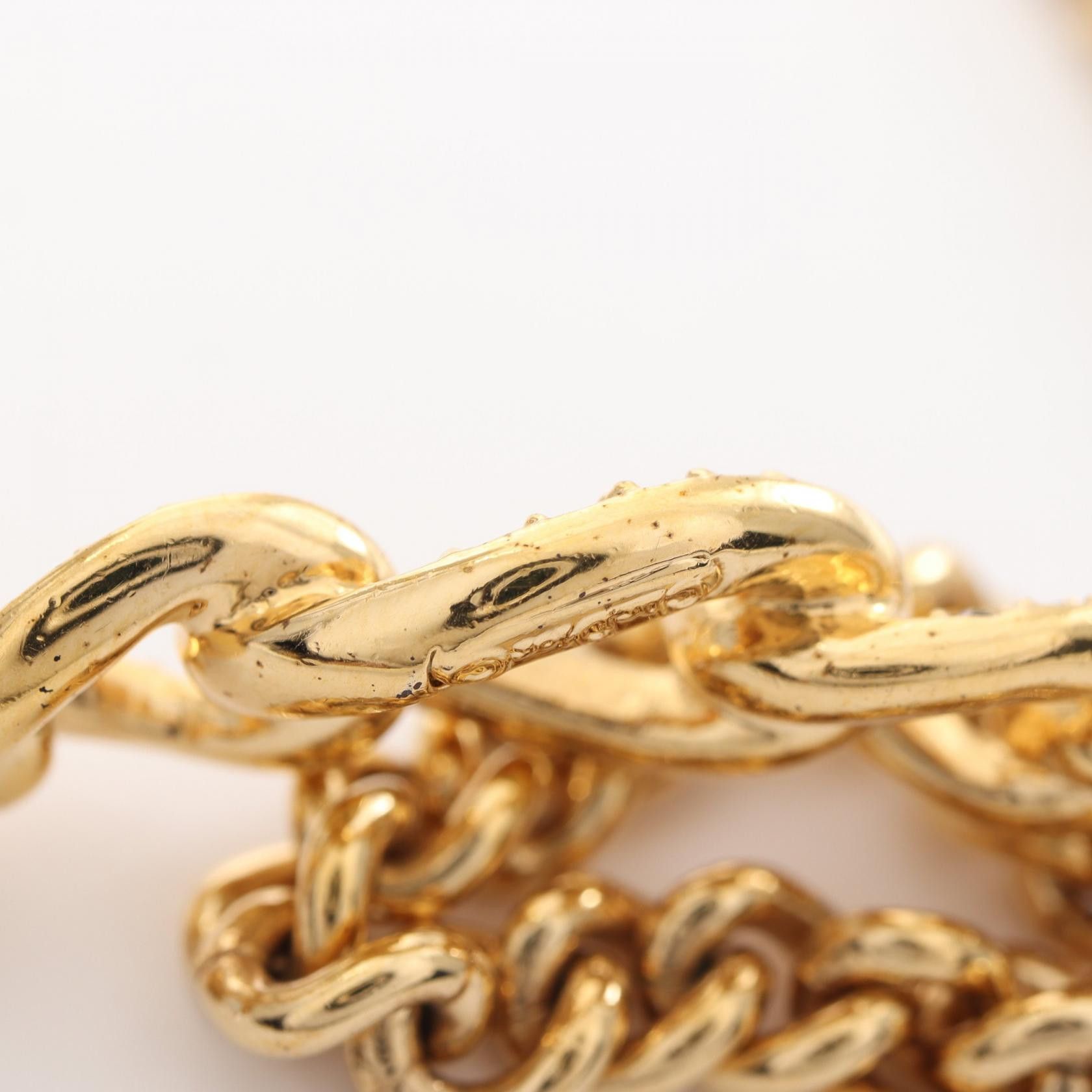 Dior Dior Rhinestone Chain Necklace Metal Necklace in Great Condition Size ONE SIZE - 10 Thumbnail