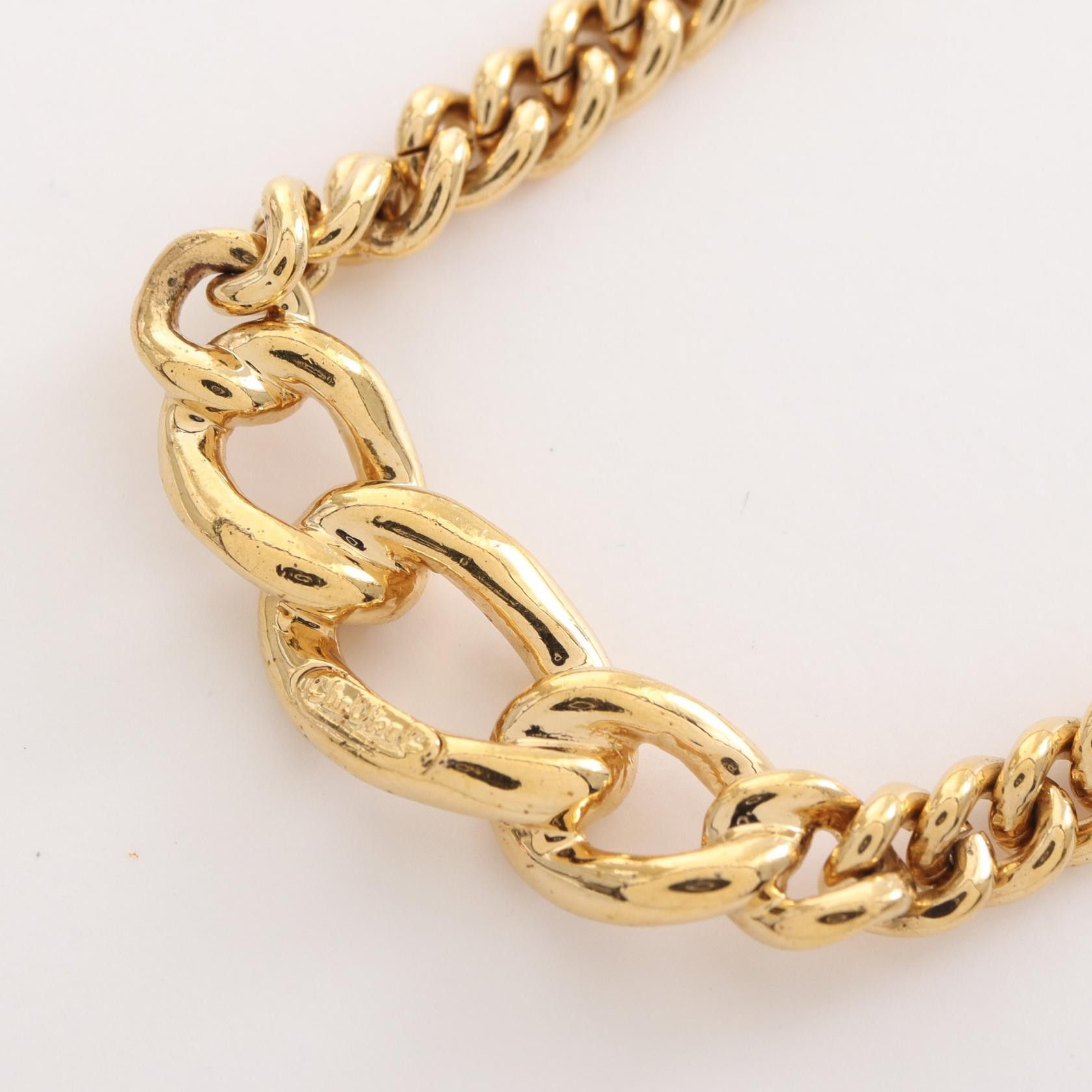 Dior Dior Rhinestone Chain Necklace Metal Necklace in Great Condition Size ONE SIZE - 2 Thumbnail