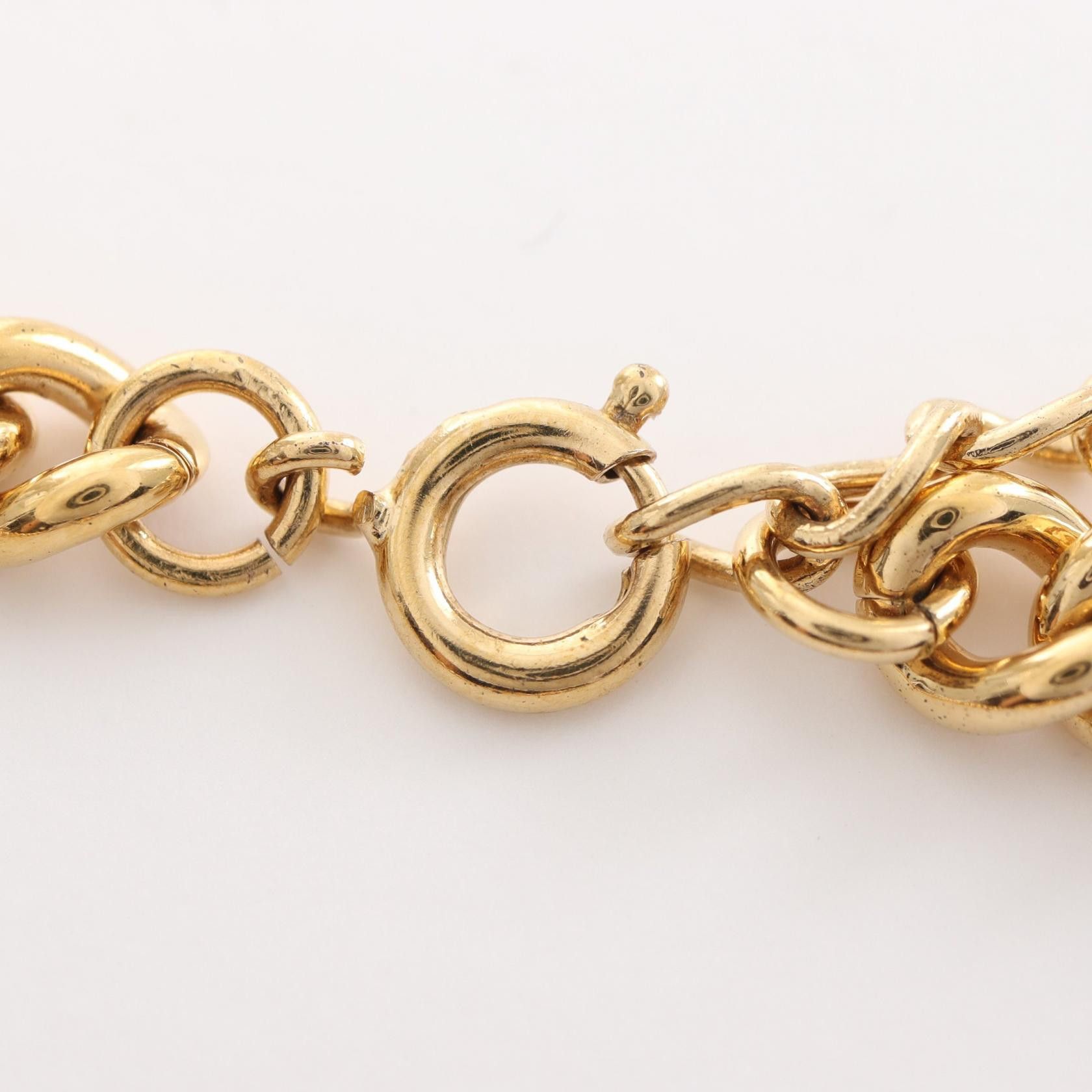 Dior Dior Rhinestone Chain Necklace Metal Necklace in Great Condition Size ONE SIZE - 3 Thumbnail