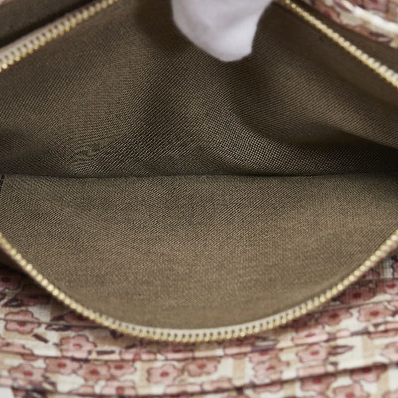 Fendi Fendi Fendi Zucchino Long Wallet Beige PVC Leather Canvas Long Wallet in Very Good Condition Size ONE SIZE - 8 Thumbnail