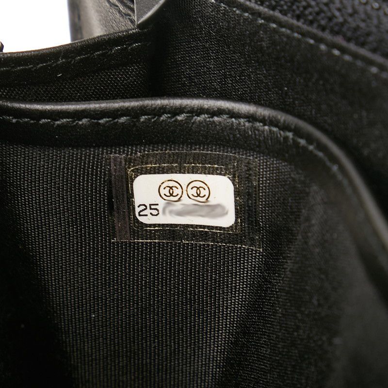 Chanel Chanel Chanel Tweed Coco Mark Deauville Zip Around Long Wallet Canvas Long Wallet in Great Condition Size ONE SIZE - 9 Thumbnail
