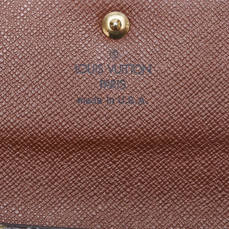 Louis Vuitton Louis Vuitton Louis Vuitton Monogram PVC Leather Long Wallet M61202 Canvas Long Wallet M61202 in Very Good Condition Size ONE SIZE - 8 Thumbnail
