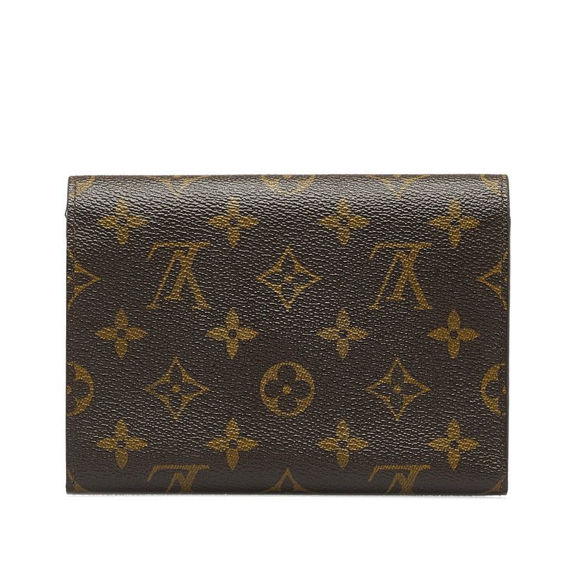 Louis Vuitton Louis Vuitton Louis Vuitton Monogram PVC Leather Long Wallet M61202 Canvas Long Wallet M61202 in Very Good Condition Size ONE SIZE - 3 Thumbnail