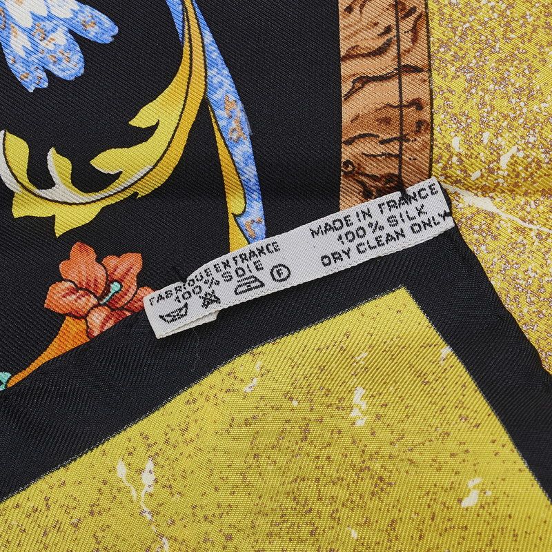Hermes Hermes Hermes Silk Scarf Carré 90 PIERRES D ORIENT ET D OCCIDENT Canvas Scarf in Very Good Condition Size ONE SIZE - 5 Thumbnail
