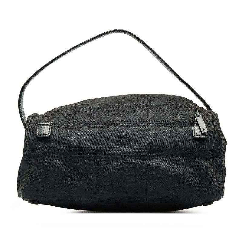 Chanel Chanel Chanel Nylon Leather New Travel Line Pouch Canvas Vanity Bag in Very Good Condition Size ONE SIZE - 3 Thumbnail
