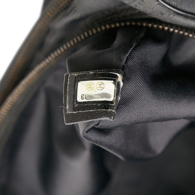 Chanel Chanel Chanel Nylon Leather New Travel Line Pouch Canvas Vanity Bag in Very Good Condition Size ONE SIZE - 9 Thumbnail