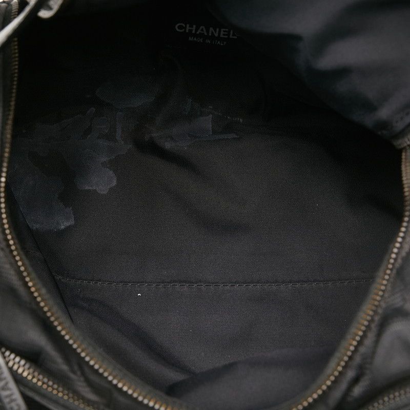 Chanel Chanel Chanel Nylon Leather New Travel Line Pouch Canvas Vanity Bag in Very Good Condition Size ONE SIZE - 7 Thumbnail