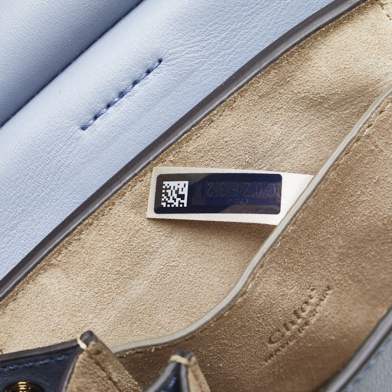 Chloe Chloe Chloe Faye Small Bracelet Bag Leather Suede Light Blue Leather Shoulder Bag in Very Good Condition Size ONE SIZE - 7 Thumbnail