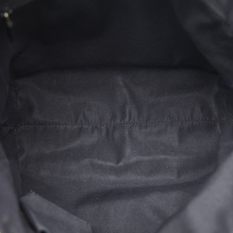 Gucci Gucci Gucci GG Canvas Abby Handbag 130739 Black Leather Canvas Handbag 130739 in Good Condition Size ONE SIZE - 7 Thumbnail