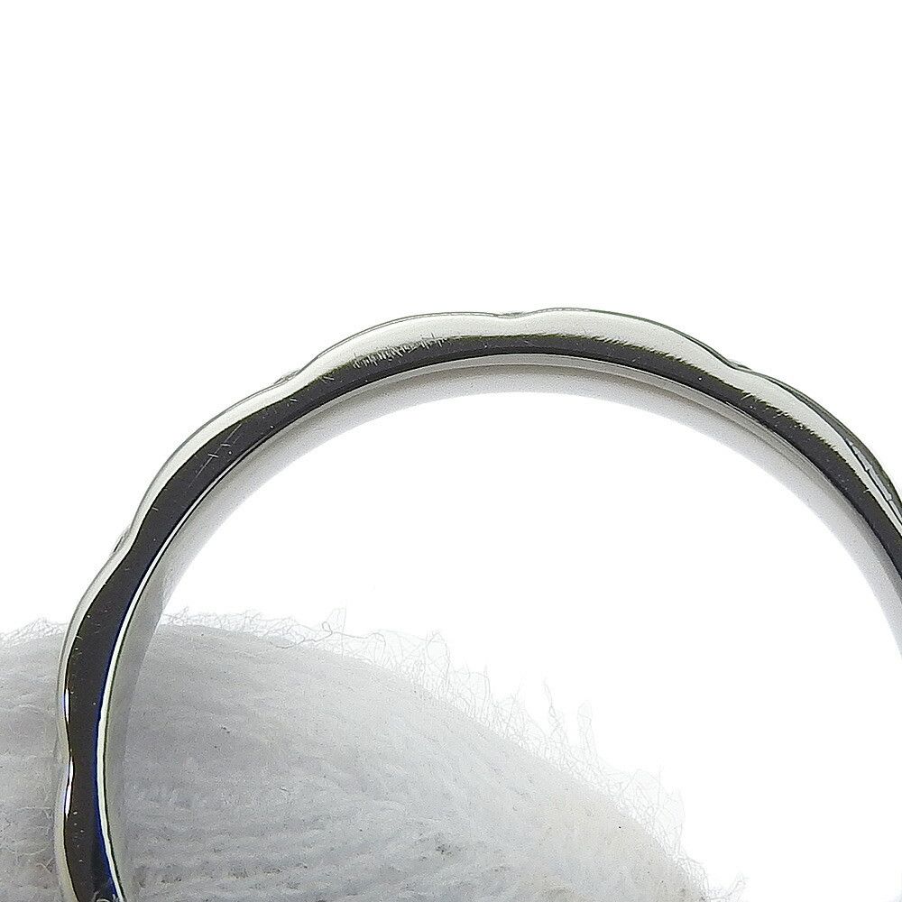 Chanel Chanel Chanel Pt950 Matelasse Ring Platinum #61 Metal Ring in Excellent Condition Size ONE SIZE - 3 Thumbnail
