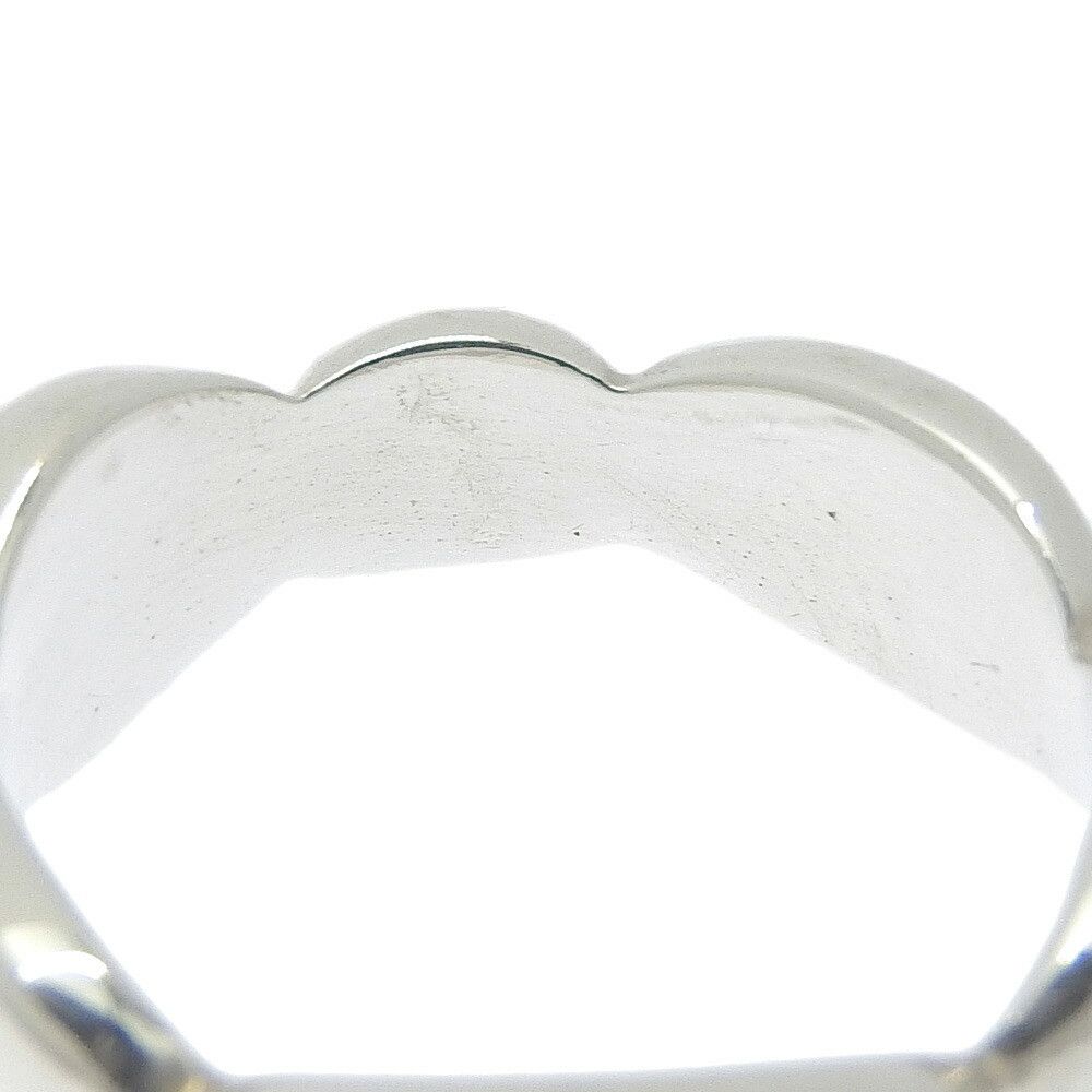 Chanel Chanel Chanel Silver 925 Logo Ring Size 11.5 Metal Ring in Excellent Condition Size ONE SIZE - 4 Thumbnail