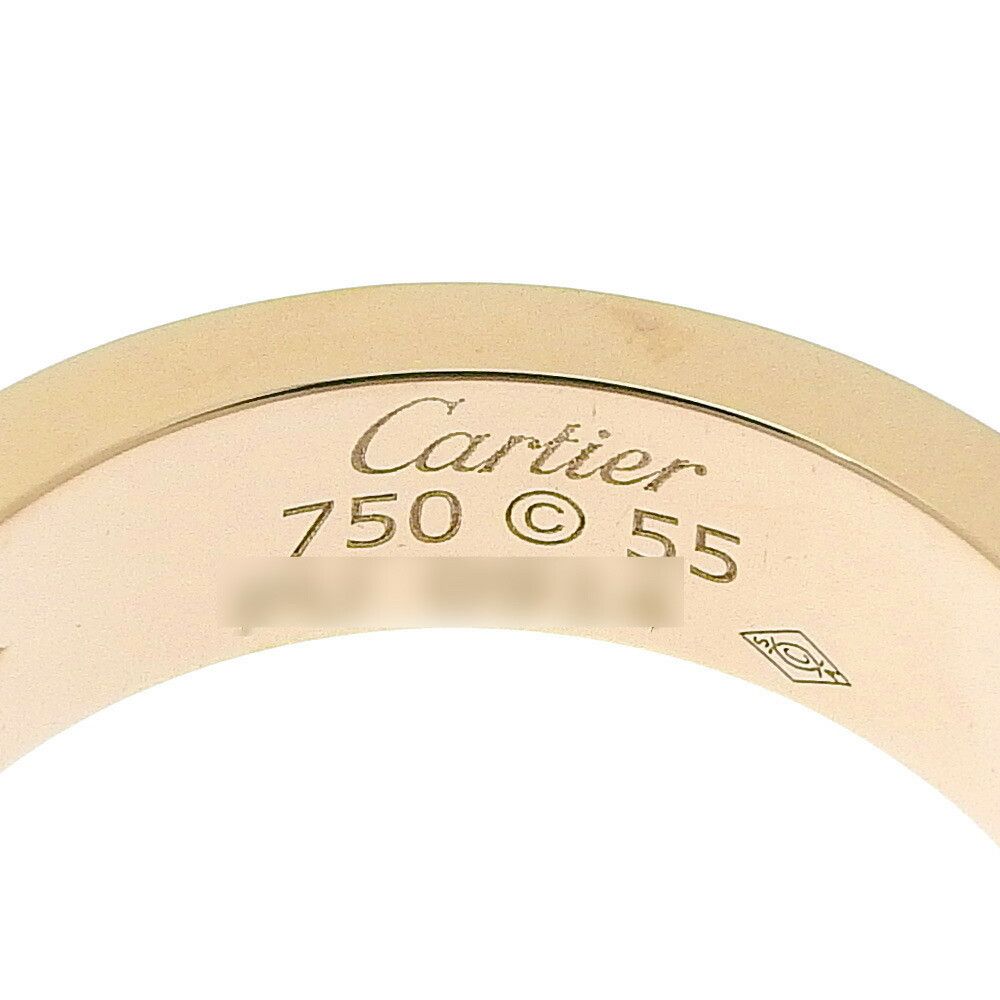 Cartier Cartier Cartier Love Ring K18PG Pink Gold Diamond #55 Metal Ring in Excellent Condition Size ONE SIZE - 2 Thumbnail