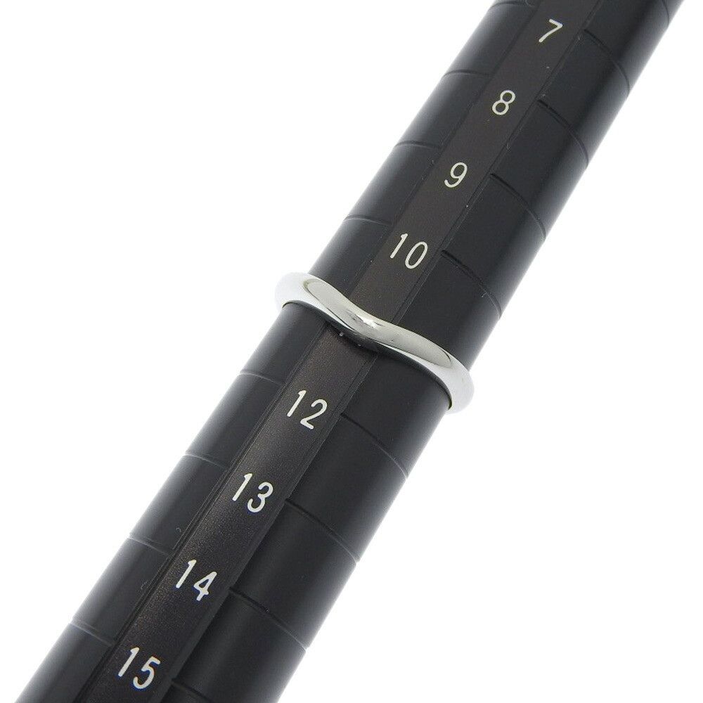Bvlgari Bvlgari Bvlgari Platinum Pt950 Corona Curve Ring Metal Ring in Excellent Condition Size ONE SIZE - 4 Thumbnail