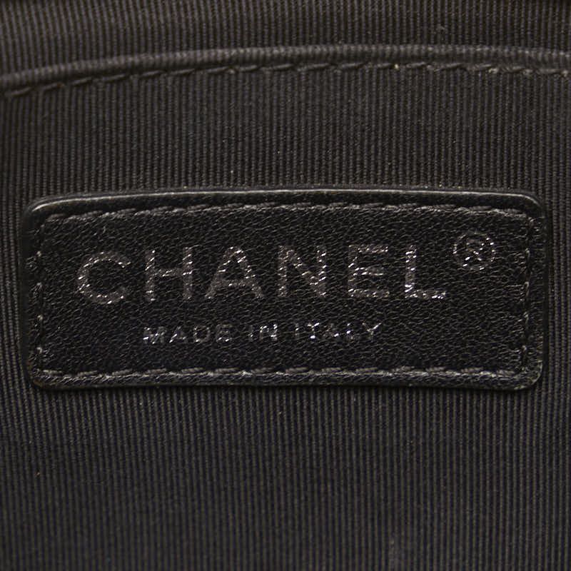 Chanel Chanel Chanel Graffiti Boy Chanel Coco Mark Chain Shoulder Bag Leather Leather Shoulder Bag in Very Good Condition Size ONE SIZE - 6 Thumbnail