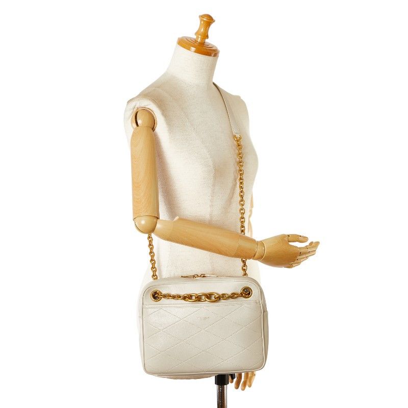 Yves Saint Laurent Yves Saint Laurent Yves Saint Laurent Leather Shoulder Bag 669308 Leather Crossbody Bag 669308 in Very Good Condition Size ONE SIZE - 11 Thumbnail