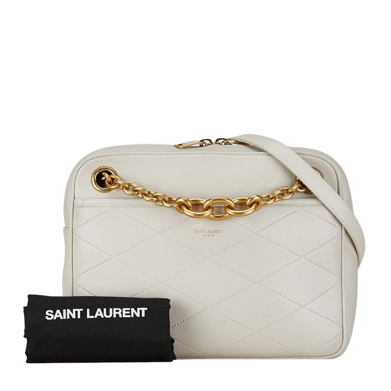 Yves Saint Laurent Yves Saint Laurent Yves Saint Laurent Leather Shoulder Bag 669308 Leather Crossbody Bag 669308 in Very Good Condition Size ONE SIZE - 10 Thumbnail