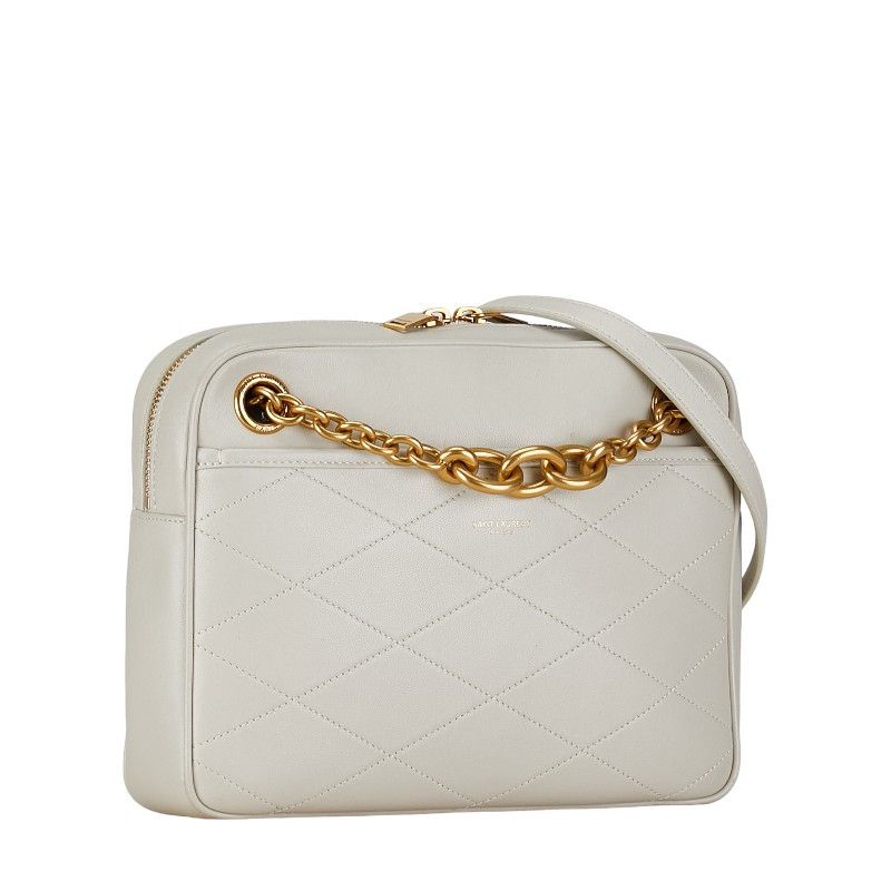 Yves Saint Laurent Yves Saint Laurent Yves Saint Laurent Leather Shoulder Bag 669308 Leather Crossbody Bag 669308 in Very Good Condition Size ONE SIZE - 2 Thumbnail