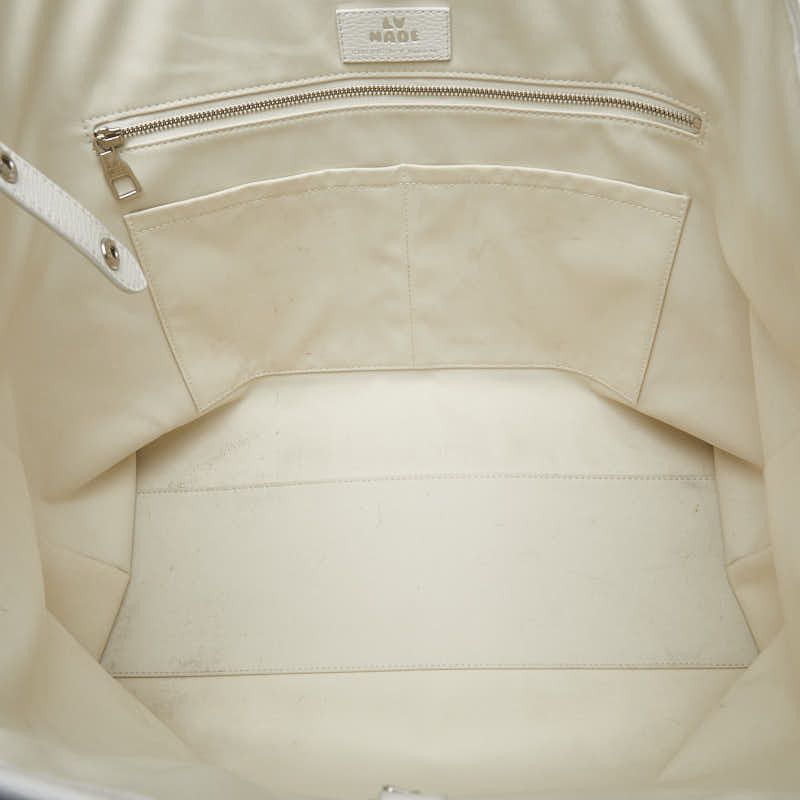 Louis Vuitton Louis Vuitton Louis Vuitton NIGO Collaboration Leather Trolley Tote Bag M59366 Leather Tote Bag M59366 in Very Good Condition Size ONE SIZE - 10 Thumbnail