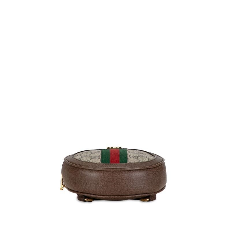 Gucci Gucci Gucci GG Supreme Ophidia Mini Backpack PVC Leather Canvas Backpack 598661 in Great Condition Size ONE SIZE - 4 Thumbnail