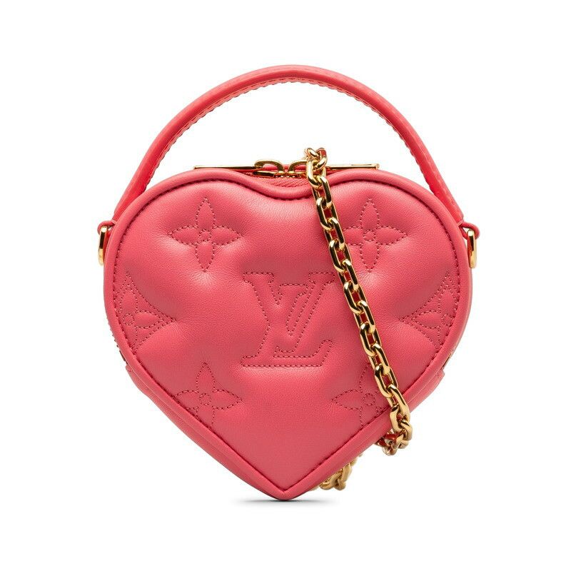 Louis Vuitton Louis Vuitton Louis Vuitton Bubblegram Pop My Heart Leather Handbag M81893 Leather Handbag M81893 in Very Good Condition Size ONE SIZE - 2 Thumbnail