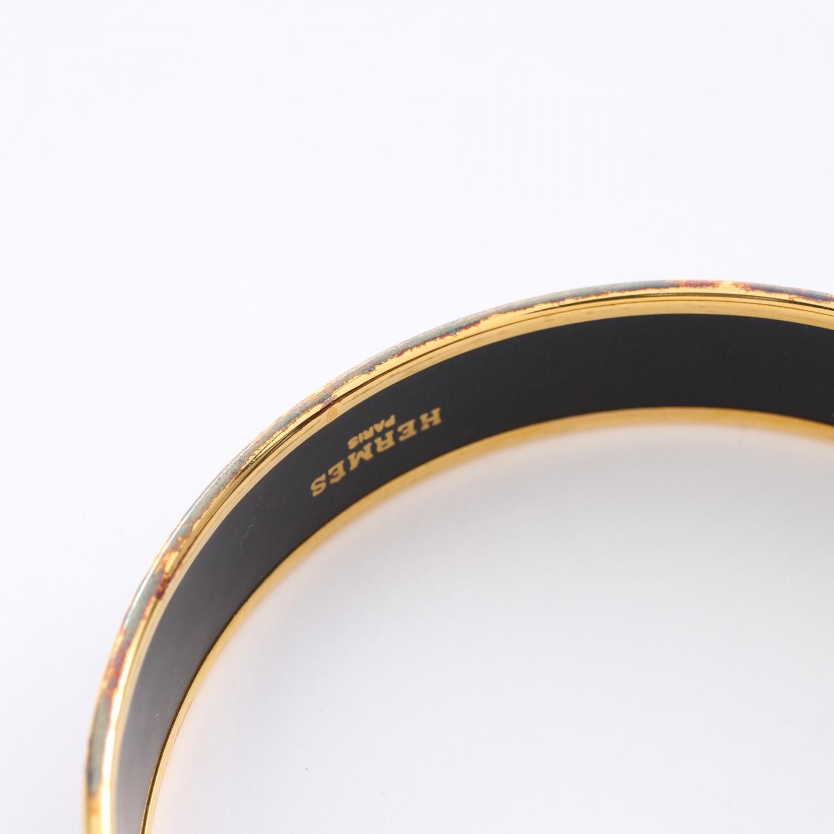 Hermes Hermes Enamel Medium Moon Stars Bracelet Enamel Bracelet in Very Good Condition Size ONE SIZE - 6 Thumbnail