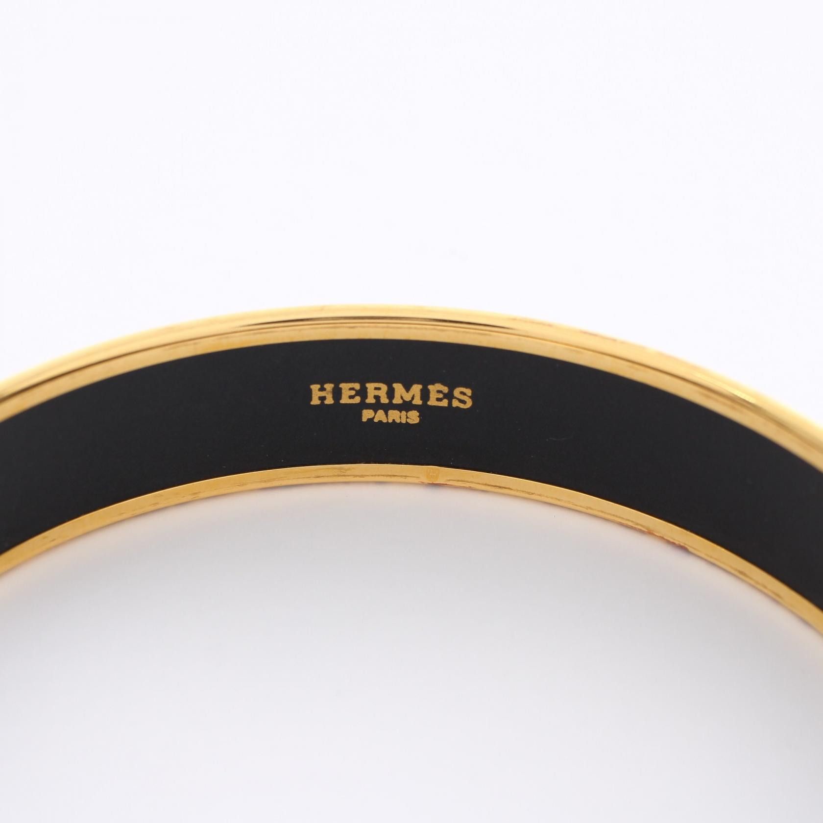 Hermes Hermes Enamel Medium Moon Stars Bracelet Enamel Bracelet in Very Good Condition Size ONE SIZE - 3 Thumbnail