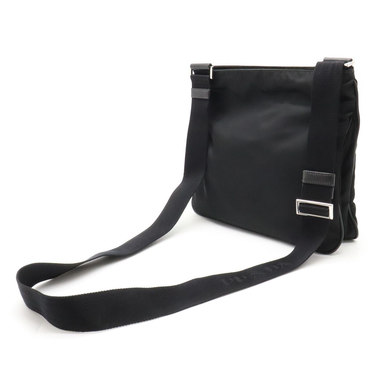 Prada Prada Prada Nylon/Leather Shoulder Bag VA0563 Canvas Crossbody Bag VA0563 in Very Good Condition Size ONE SIZE - 2 Thumbnail