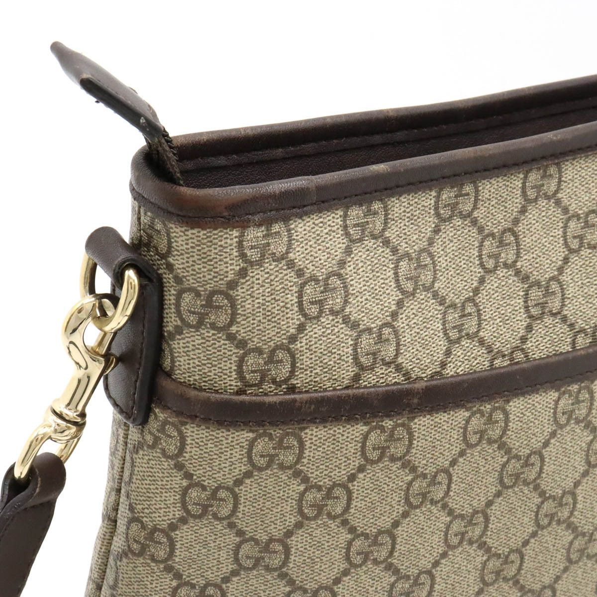 Gucci Gucci Gucci GG Supreme PVC Leather Shoulder Bag 388924 Canvas Crossbody Bag 388924 in Good Condition Size ONE SIZE - 6 Thumbnail