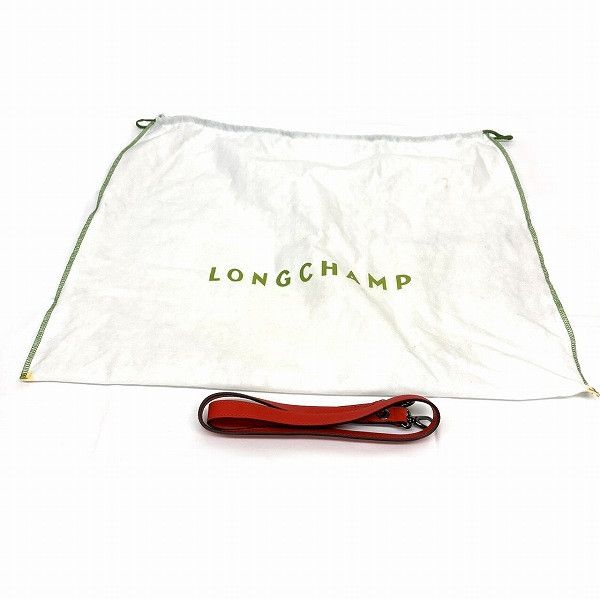 Longchamp Longchamp Longchamp 2WAY Leather Handbag Shoulder Bag Leather Handbag in Great Condition Size ONE SIZE - 7 Thumbnail