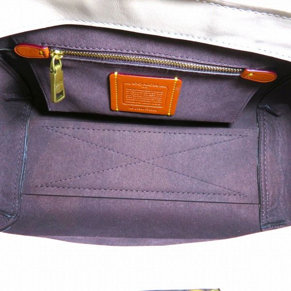 Coach Coach Coach Leather Carryall Handbag 79399 Leather Handbag 79399 in Great Condition Size ONE SIZE - 6 Thumbnail