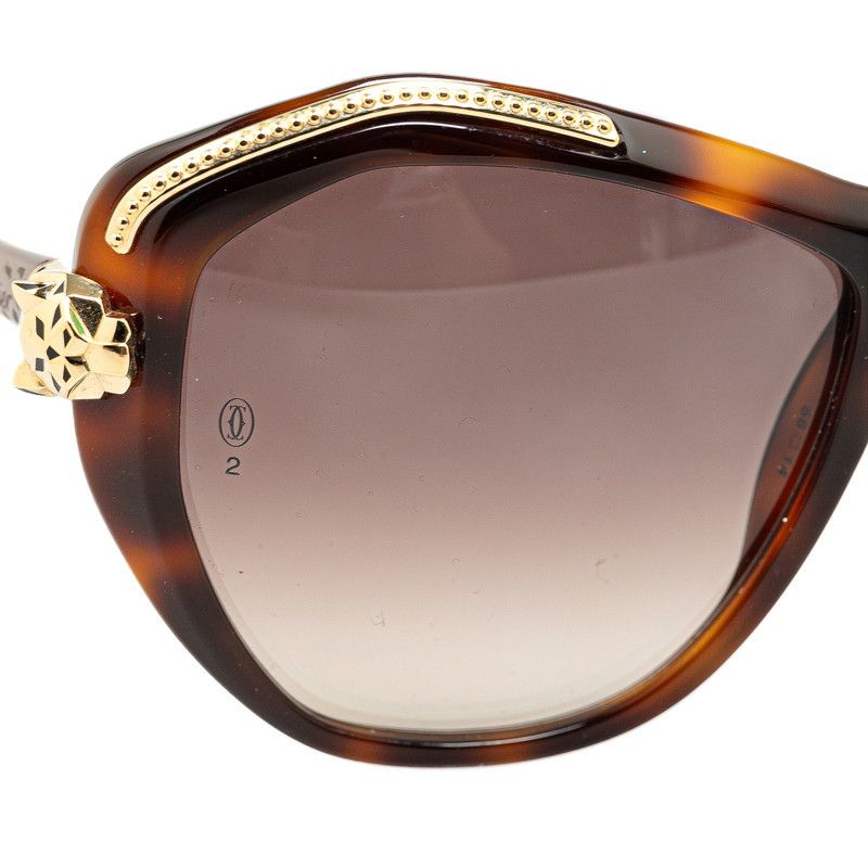 Cartier Cartier Cartier Panthere Plastic Sunglasses Plastic Sunglasses in Very Good Condition Size ONE SIZE - 5 Thumbnail