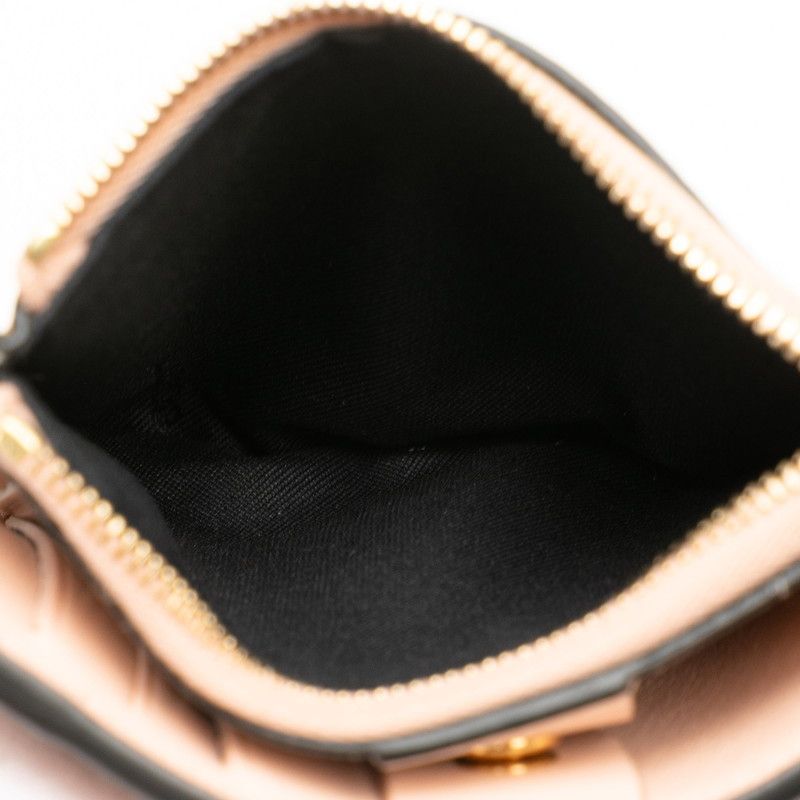 Fendi Fendi Fendi Leather Logo Bifold Wallet Pink Leather Short Wallet in Very Good Condition Size ONE SIZE - 7 Thumbnail