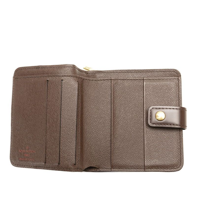 Louis Vuitton Louis Vuitton Louis Vuitton Damier Compact Zip Bifold Wallet N61668 Canvas Short Wallet N61668 in Very Good Condition Size ONE SIZE - 7 Thumbnail